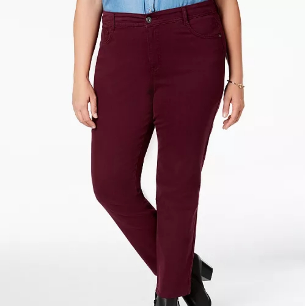 Style & Co. plus size slim leg jeans
